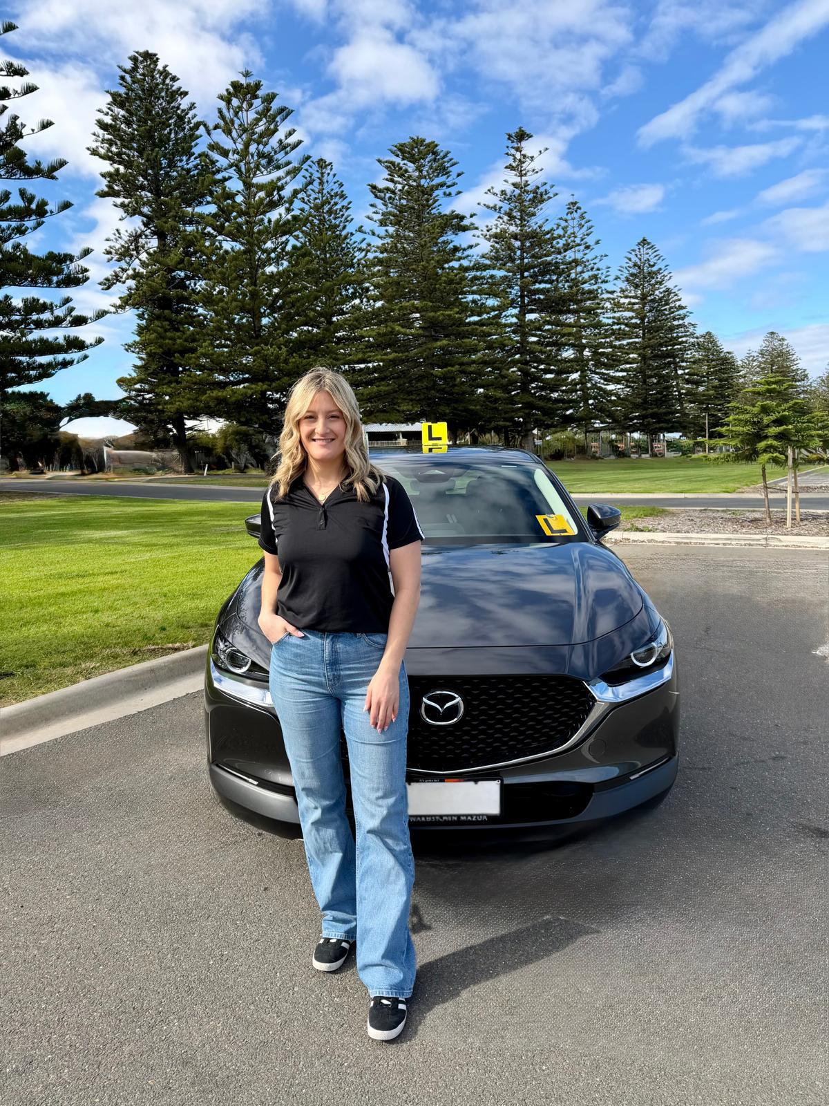 Mazda CX-30 used for driving lessons